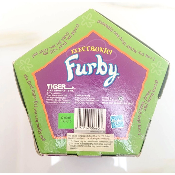 FURBY SNOW LEOPARD BROWN SPOTS 1999 Model 70-800 - Picture 4 of 10